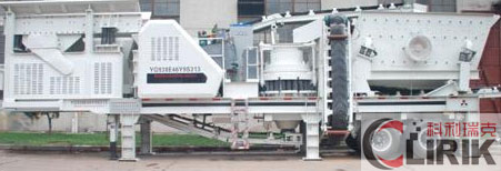 Mobile Impact Crusher Plant