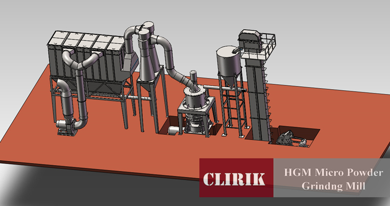 calcite crushing plant